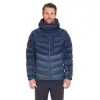 Rab Glaceon Pro Erkek Kaz Tüyü Mont - Tempest Blue/Orion Blue