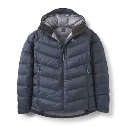 Rab Glaceon Pro Erkek Kaz Tüyü Mont - Beluga