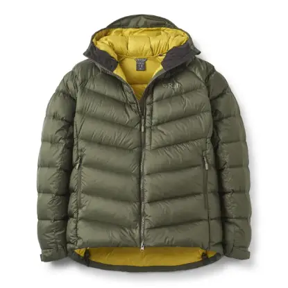 Rab Glaceon Pro Erkek Kaz Tüyü Mont - Army