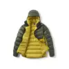 Rab Glaceon Pro Erkek Kaz Tüyü Mont - Army/Dark Pollen
