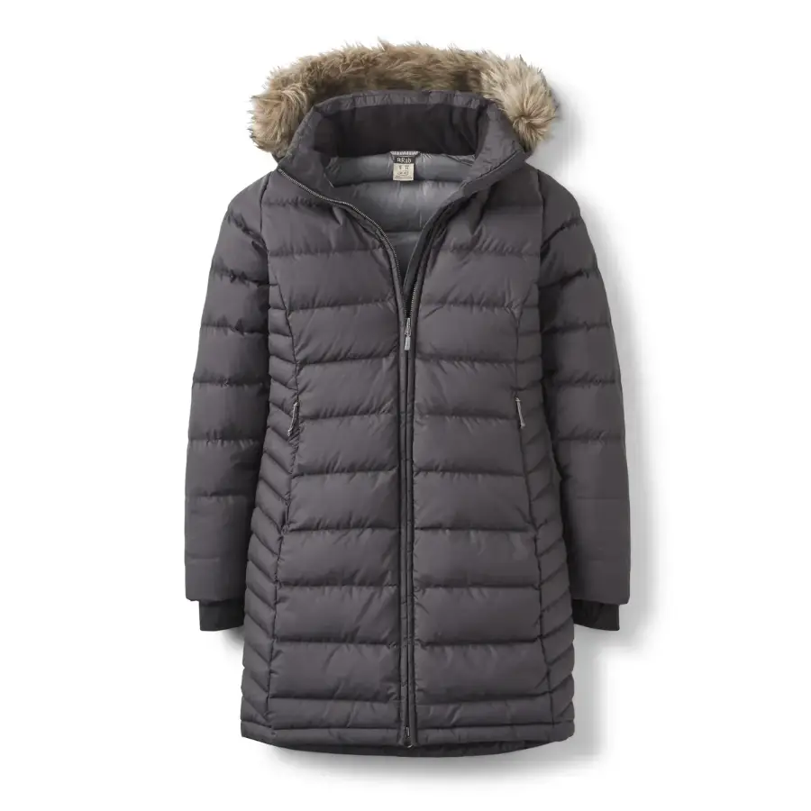 Rab Deep Cover Kadın Kaz Tüyü Parka - Black