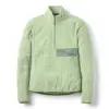 Rab Ramshaw Pull-On Kadın Yarım Fermuarlı Polar - Fig Green
