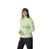 Rab Ramshaw Pull-On Kadın Yarım Fermuarlı Polar - Fig Green