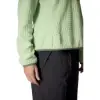 Rab Ramshaw Pull-On Kadın Yarım Fermuarlı Polar - Fig Green