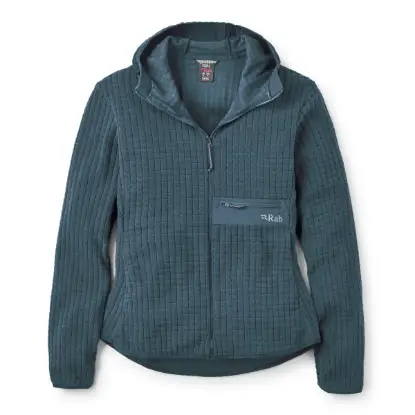 Rab Ramshaw Hoody Kadın Polar Ceket - Tempest Blue
