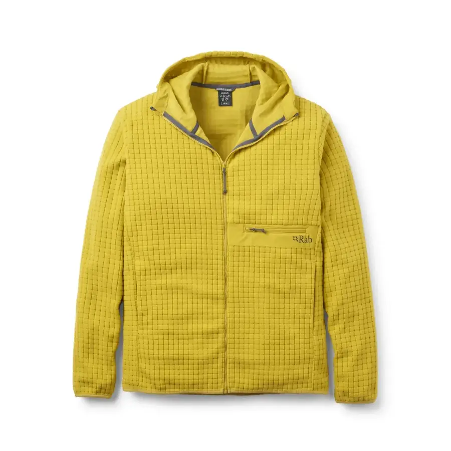 Rab Ramshaw Hoody Erkek Polar Ceket - Dark Pollen