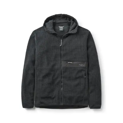 Rab Ramshaw Hoody Erkek Polar Ceket - Black