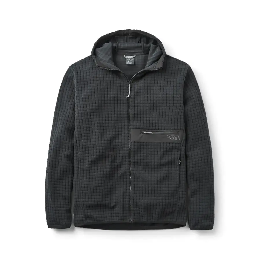 Rab Ramshaw Hoody Erkek Polar Ceket - Black