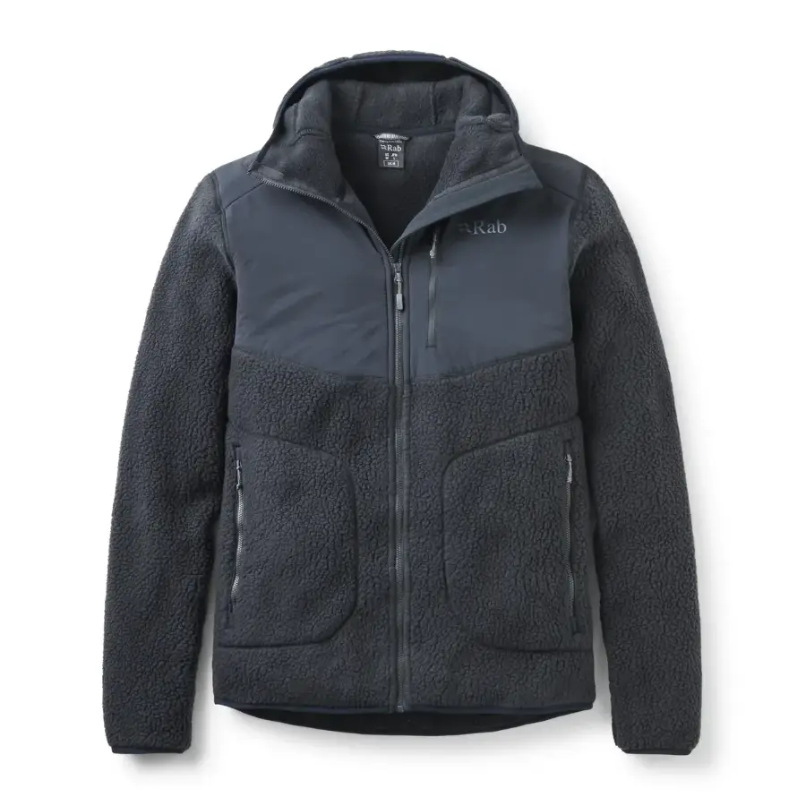 Rab Outpost Hoody Erkek Polar Ceket - Beluga