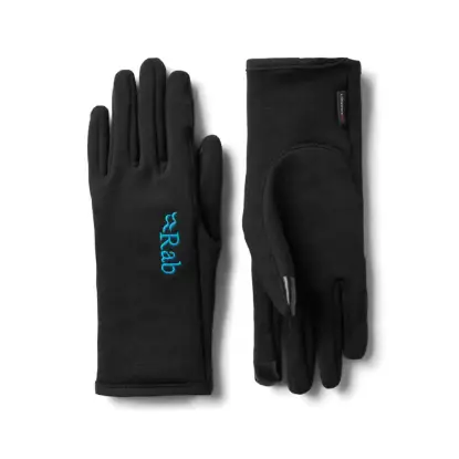 Rab Power Stretch Contact Kadın Eldiven - Black