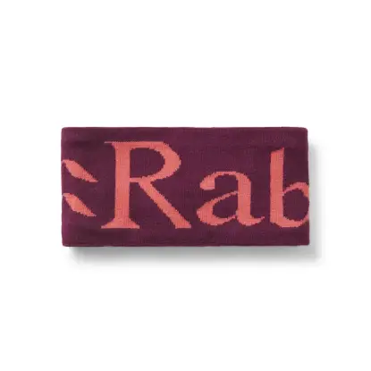 Rab Knitted Logo Kafa Bandı - Mulberry/Hibiscus