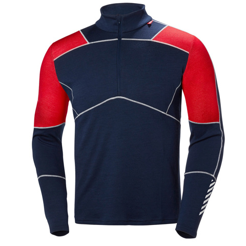 Helly Hansen Lifa Merino Max 1/2 Zip - Evening Blue için detaylar