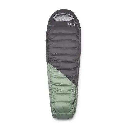Rab Radeon -6 °C Kadın Sentetik Uyku Tulumu - Dark Fig Green/Graphene