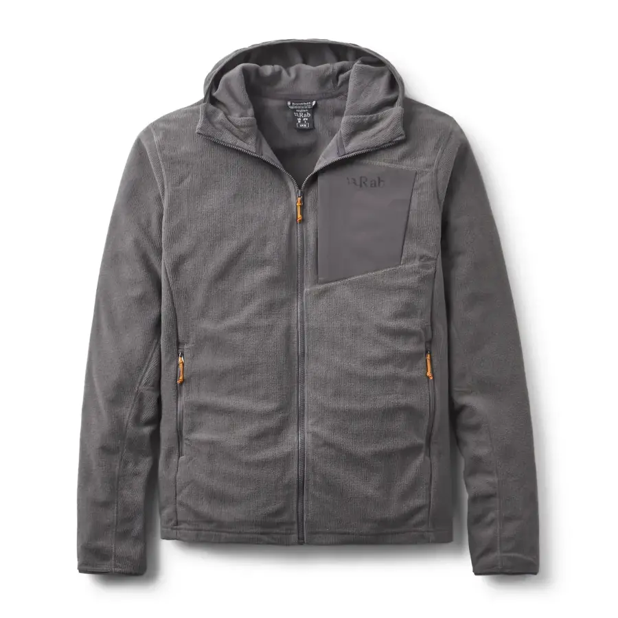 Rab Tecton Hoody Erkek Polar Ceket - Graphene