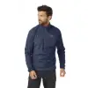 Rab Tecton Pull-On Erkek Yarım Fermuarlı Polar - Deep Ink