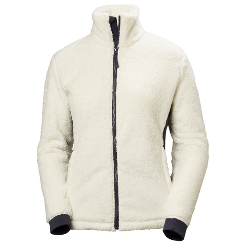 Helly Hansen W Precious Fleece Jacket - Beyaz Kadın Polar Ceket için detaylar