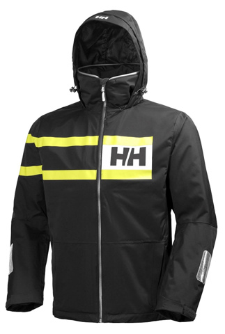Helly Hansen Salt Power Jacket Ebony - Erkek Mont/Power Yelkenci Ceketi için detaylar
