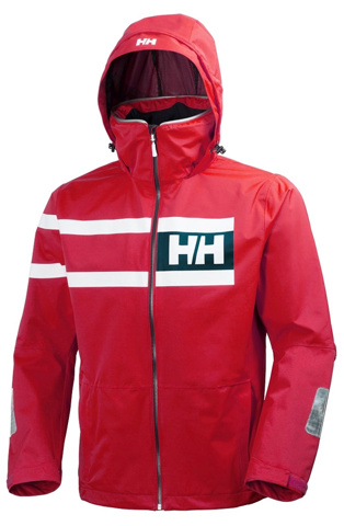 Helly Hansen Salt Power Jacket Red - Erkek Mont/Power Yelkenci Ceketi için detaylar