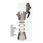 Bialetti Moka Pot Express 1 Cup için detaylar