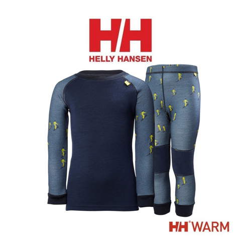 Helly Hansen WARM Set Vintage Indigo - Çocuk Termal İçlik Takımı için detaylar