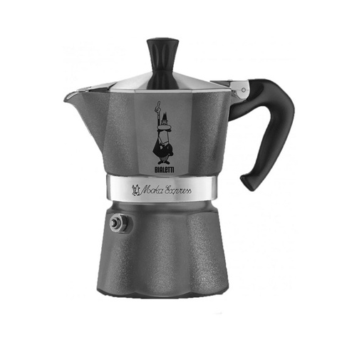 Bialetti Moka Pot Express 6 Cups - Gray için detaylar