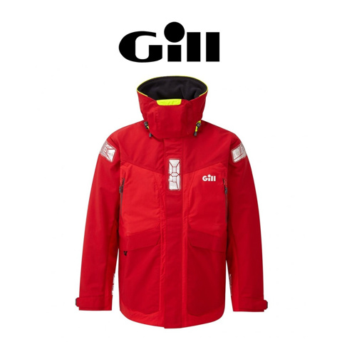 Gill OS2 Offshore Men's Jacket - Red için detaylar