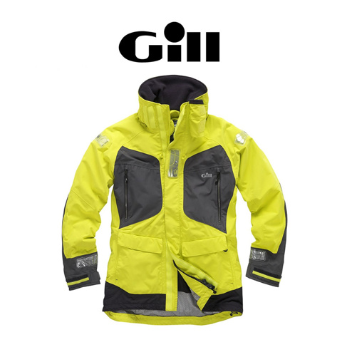 Gill OS2 Jacket - Bright Lime için detaylar