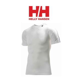 Helly Hansen Stripe T Erkek Kısa Kollu Termal İçlik Beyaz için detaylar