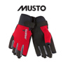 Musto Essential Sailor Short Finger Glove - True Red için detaylar