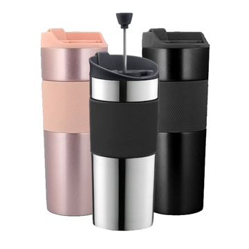 T/M Travel Press + Çelik Mug T/M Travel Press + Çelik Mug resmi