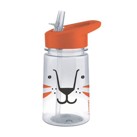 Aladdin 0.43L Zoo Flip Water Bottle - Turuncu Su Matarası için detaylar