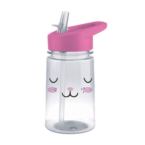 Aladdin 0.43L Zoo Flip Water Bottle - Pembe Su Matarası için detaylar