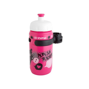 Zefal 0.35L Ninja Girl Water Bottle - Pembe Çocuk Bisiklet Matarası için detaylar