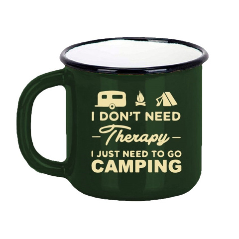 Emaye Kupa Camping - Yeşil için detaylar