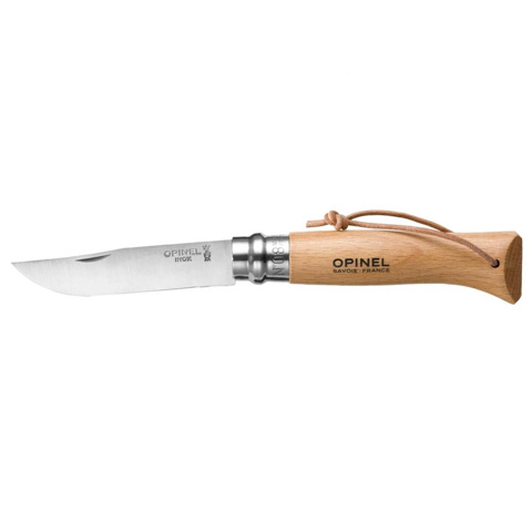 Opinel N°08 Inox Bushwhacker Natural için detaylar