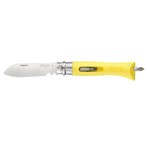 Opinel N°9 DIY Yellow - Çok Fonksiyonlu Çakı Sarı için detaylar