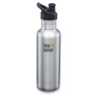 Klean Kanteen 0.8L Sport Cap Water Bottle - Brushed - Gri Çelik Matara için detaylar