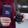 Klean Kanteen TKWide Café Cap 3.0 - Geniş Mug Kapağı - Siyah için detaylar