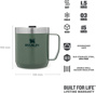Stanley 0.35L Classic Mug - Klasik Kamp Bardağı - Hammertone Green /Yeşil için detaylar
