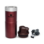 Stanley 0.35L İnce Gövde Classic Trigger-Action Travel Mug - Bordo - Wine için detaylar