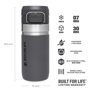 Stanley 0.47L The Quick Flip  Water Bottle - Charcoal (Gri) için detaylar