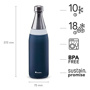 Aladdin 0.6L Fresco Thermavac™ Water Bottle - Vakum Yalıtımlı Çelik Şişe - Deep Navy için detaylar