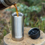 Klean Kanteen 355ml Insulated TKWide Coffee Cap Real Teal - Lacivert Termos Bardak için detaylar