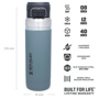 Stanley 0.7L The Quick Flip  Water Bottle - Light Blue(Açık Mavi) için detaylar