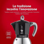 Bialetti Induction Moka Pot 4 Cups - Siyah için detaylar