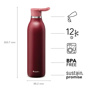 Aladdin 0.6L CityLoop Thermavac™ eCycle Stainless Steel - Çelik Su Termosu - Burgundy Red için detaylar