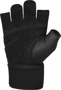 Harbinger Training Grip Wristwrap Unisex Black - Siyah Ağırlık Eldiveni için detaylar
