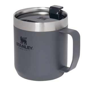 Stanley 0.35L Classic Mug - Klasik Kamp Bardağı - Charcoal için detaylar