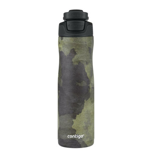 Contigo 0.72L Chill Couture AutoSeal™ Yalıtımlı Su Şişesi, Camo - Yeşil için detaylar