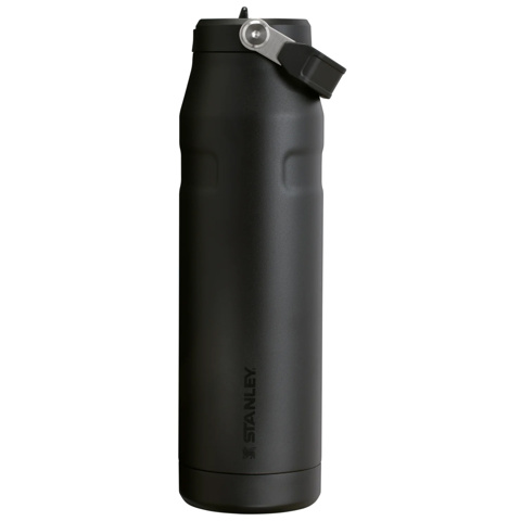 Stanley 1.06L The IceFlow Flip Straw 2.0 Pipetli Matara  - Black 2.0 - Siyah için detaylar